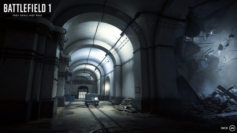 Aankomende Fort de Vaux map van Battlefield 1 heeft iets weg van Operation Metro en Operation Locker