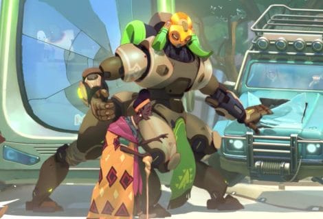 24ste hero van Overwatch is super robot Orisa!