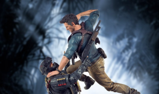Dit prachtige, maar peperdure standbeeld van Nathan Drake verkoopt als zoete broodjes