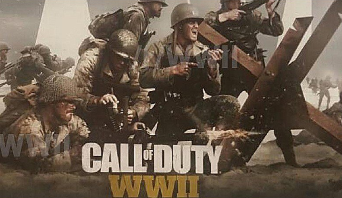 Gelekte artwork van Call of Duty WWII toont de releasedatum