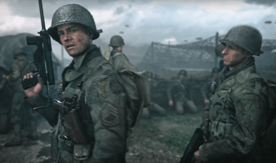Waanzin! Dit is de eerste epische trailer van Call of Duty WWII