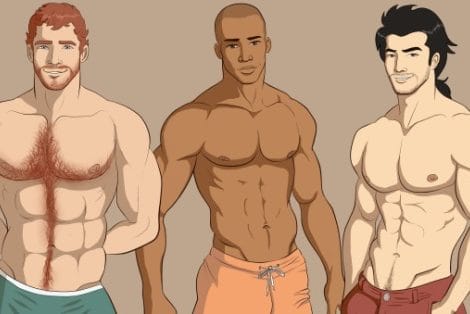 Opvallende game te koop: Coming Out On Top, een homo dating sim