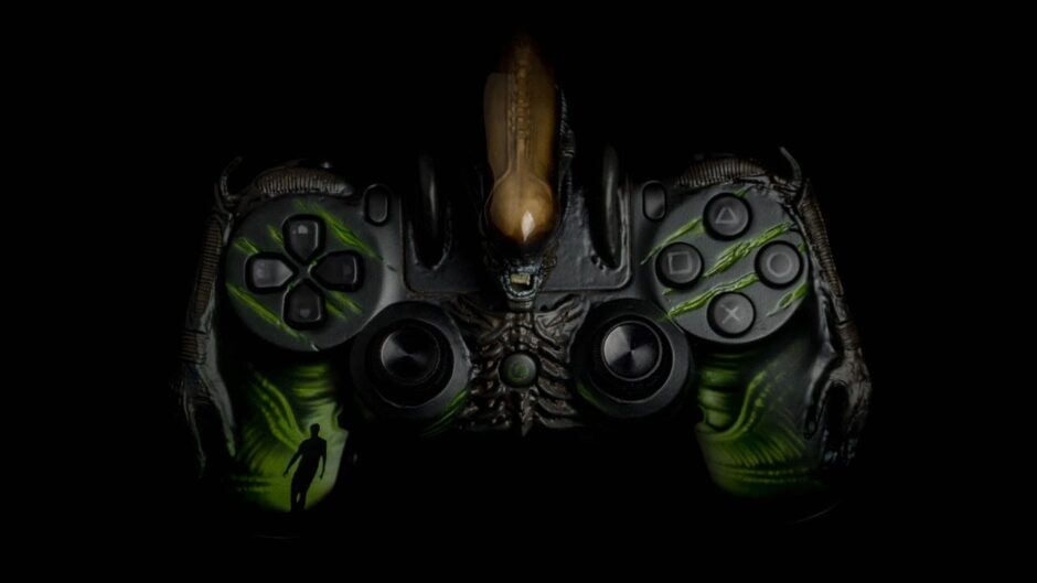 PS4-controller om release Alien film te vieren is eindelijk af, eindresultaat is episch!