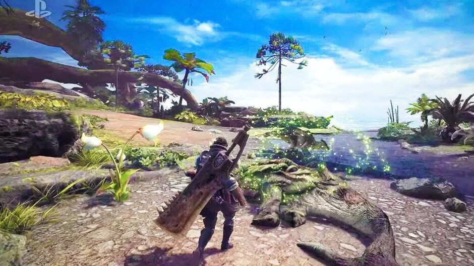 Gameplaybeelden van Monster Hunter: World tonen het prachtige Ancient Forest