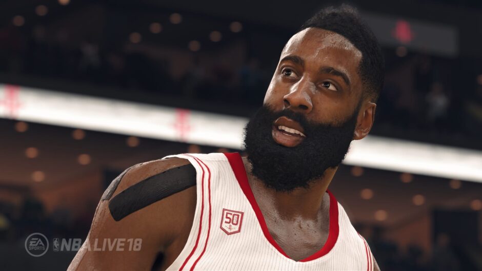 NBA Live 18 coveratleet is de meesterbrein van the Houston Rockets, gratis demo beschikbaar