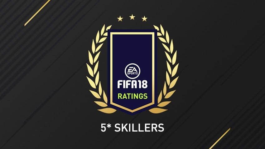 Alle spelers met 5 sterren Skill Moves zijn bekend in FIFA18!