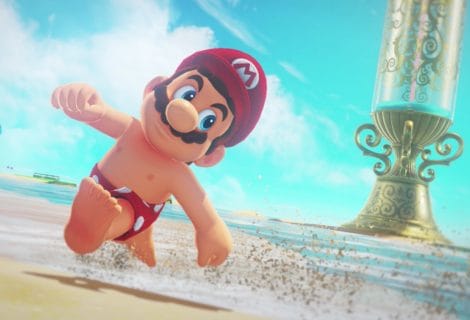 Acht minuten Seaside Kingdom-gameplay van Super Mario Odyssey