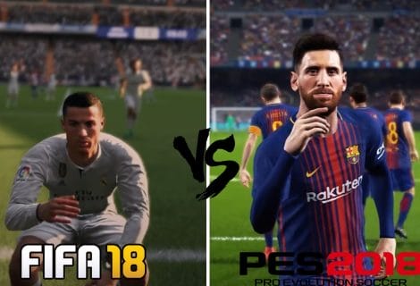 FIFA 18 vs PES 2018: De Graphics