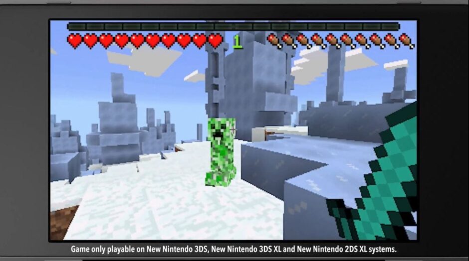 Minecraft voor de Nintendo 3DS verschijnt vandaag- Trailer