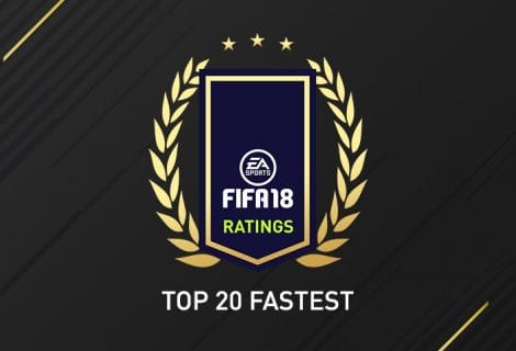 De 20 snelste spelers op FIFA 18