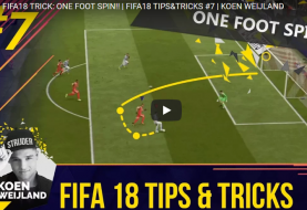 Gruwelijke nieuwe FIFA 18 Trick: One foot spin (+Video)