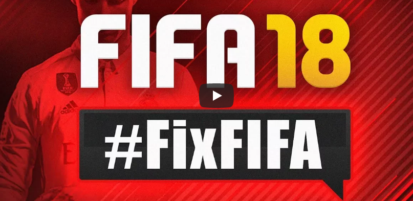 Veel FIFA spelers zijn niet tevreden over FIFA 18 en komen in actie met #FixFIFA