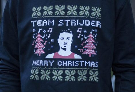 Nu verkrijgbaar: Team Strijder kersttrui van Ajax eSporter Koen Weijland!