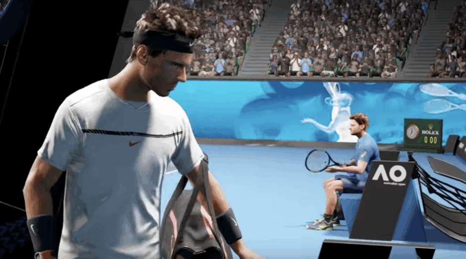 Weer een nieuwe tennisgame aangekondigd met David Goffin en Rafael Nadal als aanwezige sterren