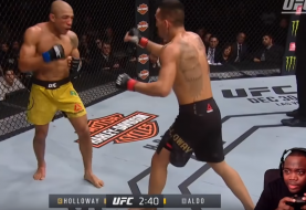 Twitch-streamer streamt UFC event, doet alsof hij zit te gamen