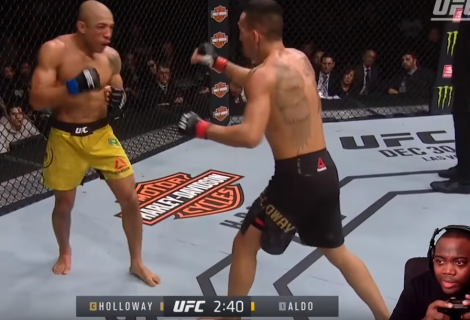 Twitch-streamer streamt UFC event, doet alsof hij zit te gamen