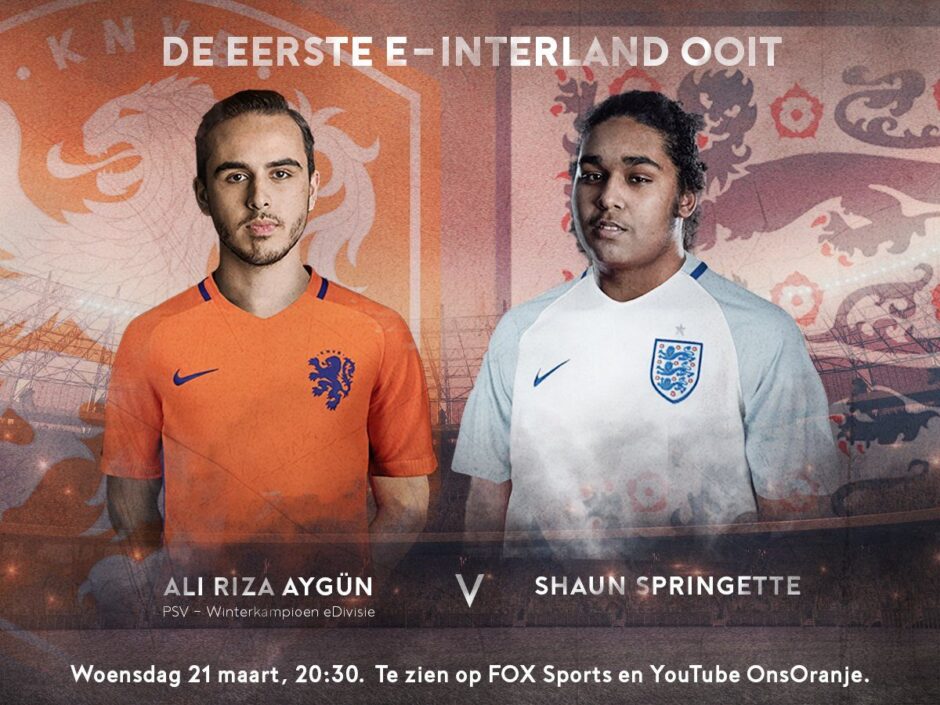 eSports: Nederland – Engeland