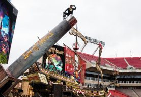Man wordt de lucht in geschoten met een kanon in bijzondere marketingstunt voor Sea of Thieves