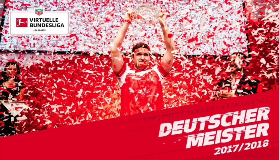 Virtual Bundesliga kampioen verlengt contract tot en met 2025