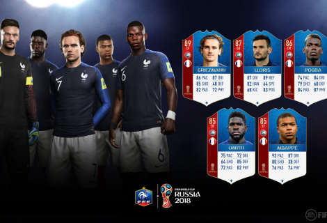Bekendmaking WK-ratings Frankrijk in FIFA 18