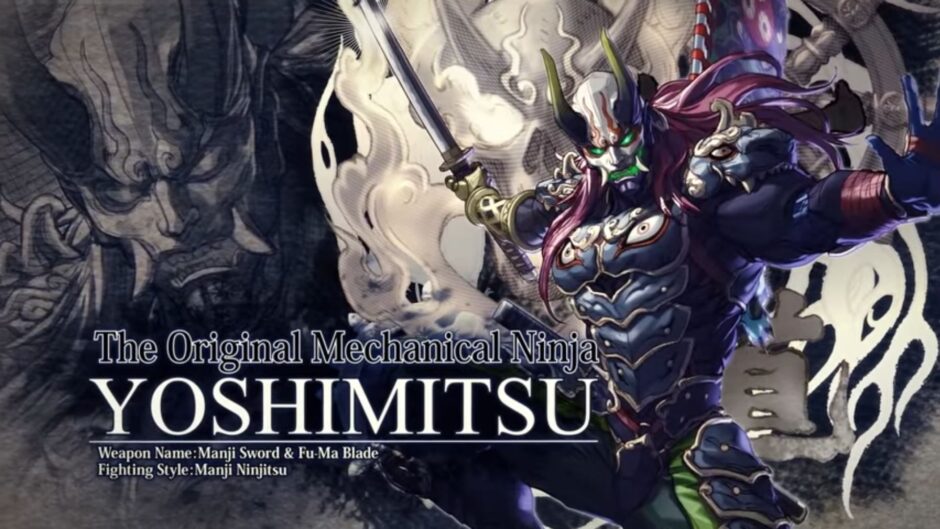 Tekken-vechter Yoshimitsu wordt gastpersonage in SoulCalibur VI