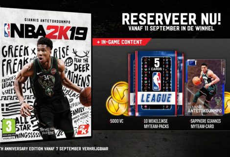 De cover-ster van NBA 2K19 is bekend