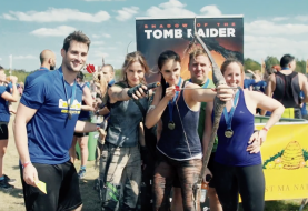 De 'echte' Lara Croft daagde onlangs mensen uit tijdens het Genkse Battle of Thor