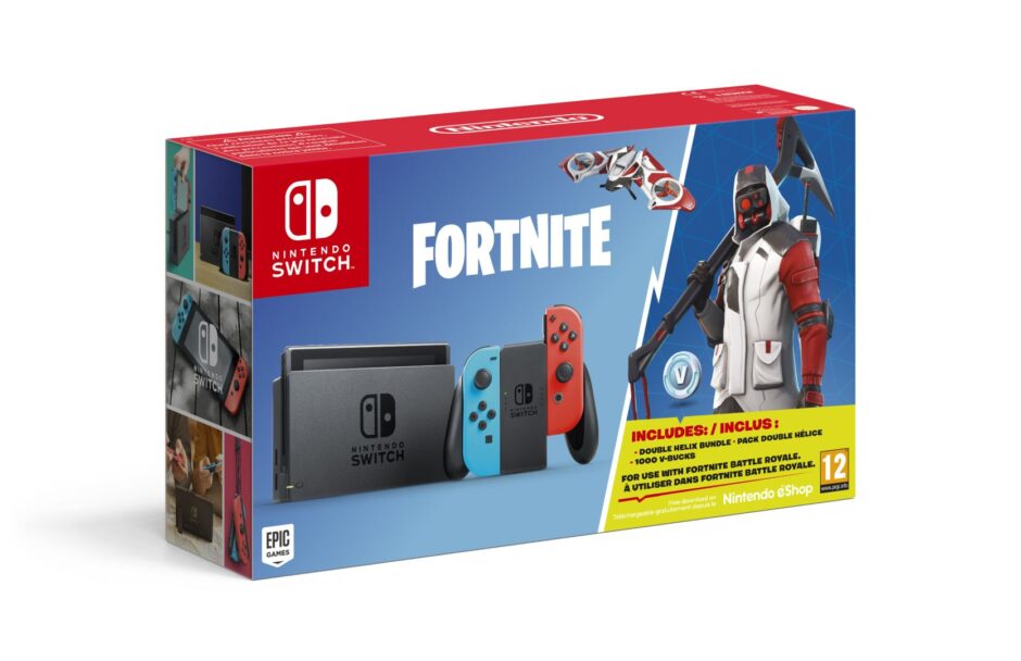 Nintendo en Epic Games kondigen een Fortnite Nintendo Switch-bundel aan