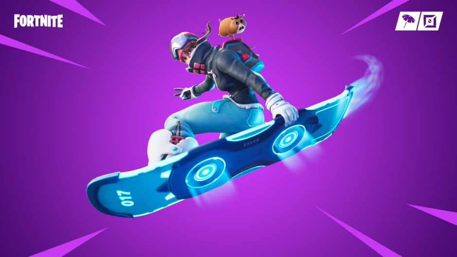 De Driftboard is nu tijdelijk beschikbaar in Fortnite en heeft een coole trailer gekregen