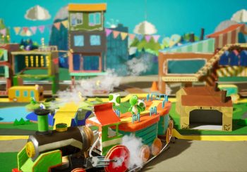 Bekijk Co-op gameplaybeelden van Yoshi's Crafted World