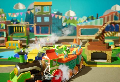 Bekijk Co-op gameplaybeelden van Yoshi's Crafted World