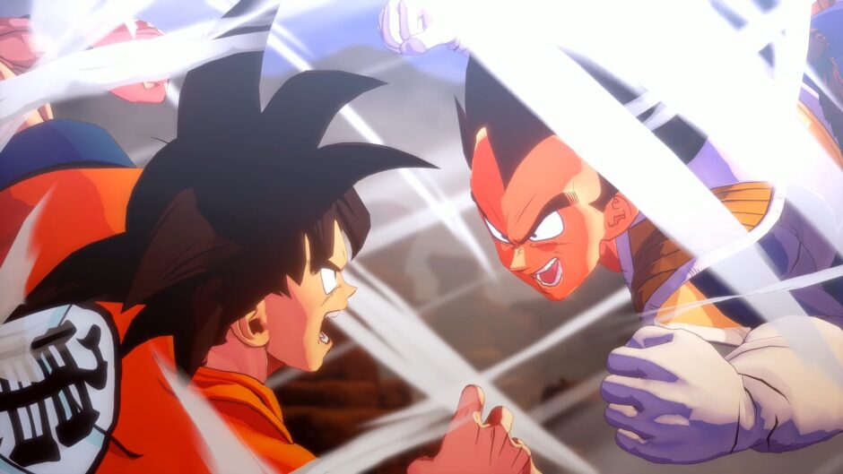 Goku neemt het op tegen Vegeta in tien minuten nieuwe gameplay van Dragon Ball Z: Kakarot