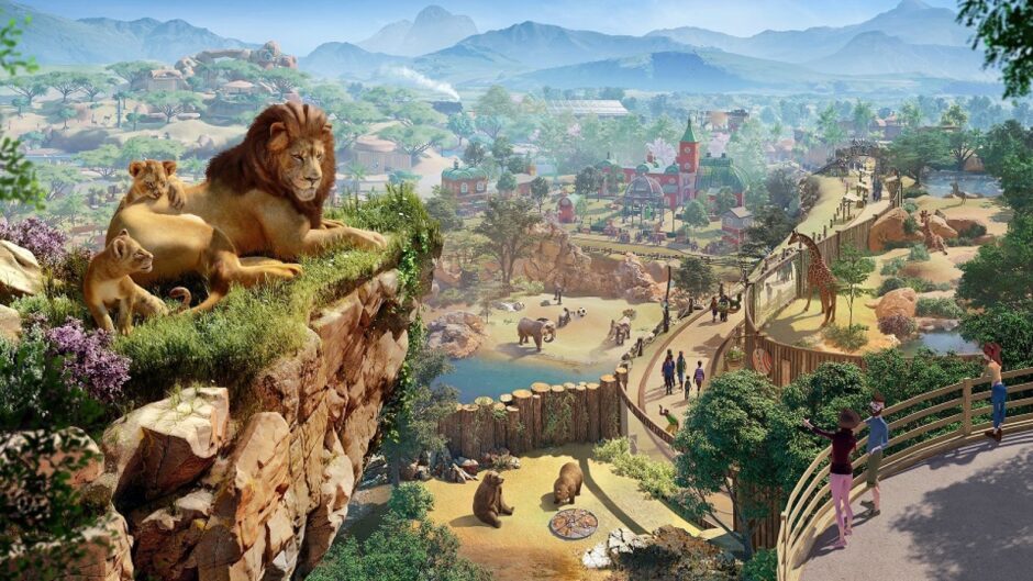 Bekijk hier 18 minuten aan gameplay van Planet Zoo waar je een eigen dierentuin kan runnen