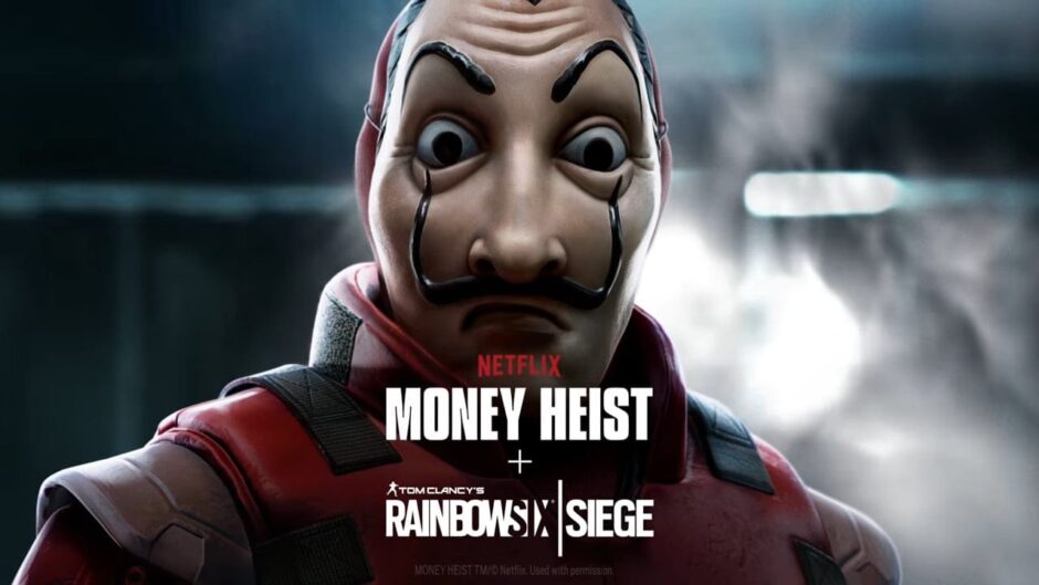 Rainbow Six Siege heeft dit weekend tijdelijk een La Casa De Papel (Money Heist) event