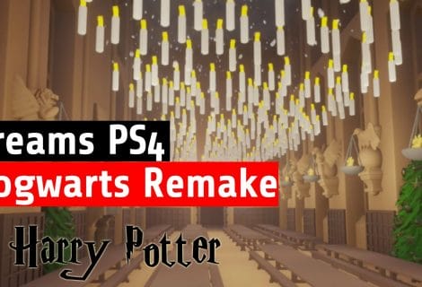 Indrukwekkend: Hogwarts uit de Harry Potter-films volledig nagemaakt in PS4-game Dreams