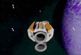 Deze sci-fi game in Dreams is gebaseerd op No Man's Sky en heeft meerdere open werelden