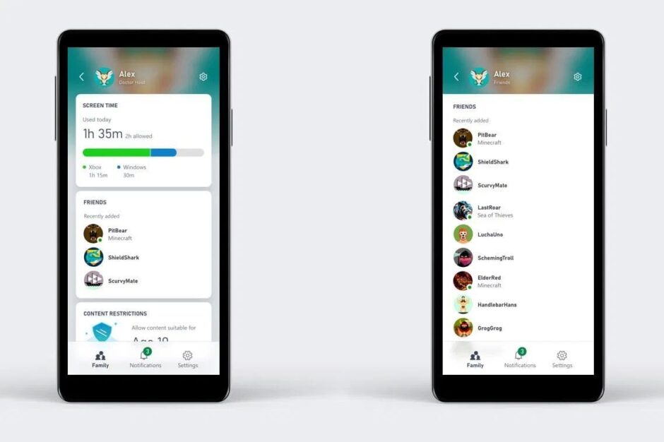 Microsoft brengt Xbox Family App uit op Android en iOS