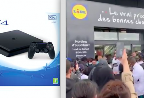 Politie moet traangas gebruiken op koopjesjagers omdat Lidl 200 euro korting gaf voor een PS4-console