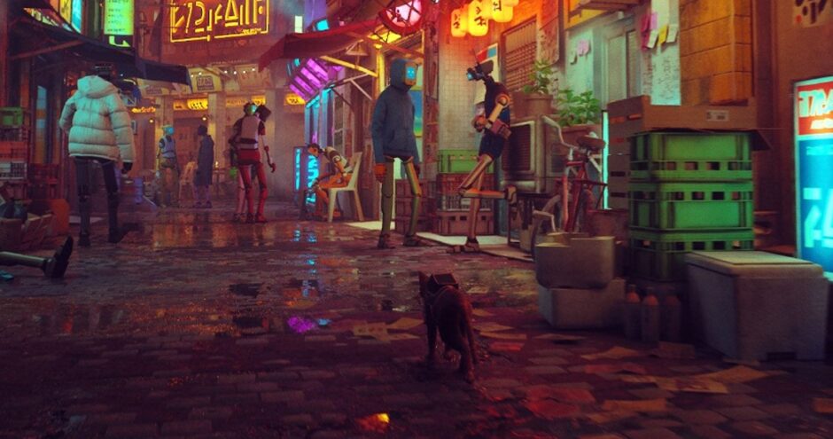 Unieke game Stray waarbij je speelt als een kat in een Cyberpunk wereld krijgt een fysieke editie
