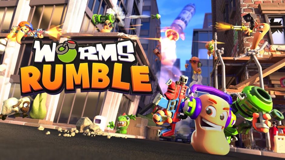 Worms Rumble aangekondigd, een Battle Royale game met 32 spelers