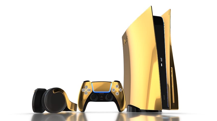 Vind je de witte PS5 lelijk? Deze 24 karaat gouden PlayStation 5 verschijnt nog in 2020