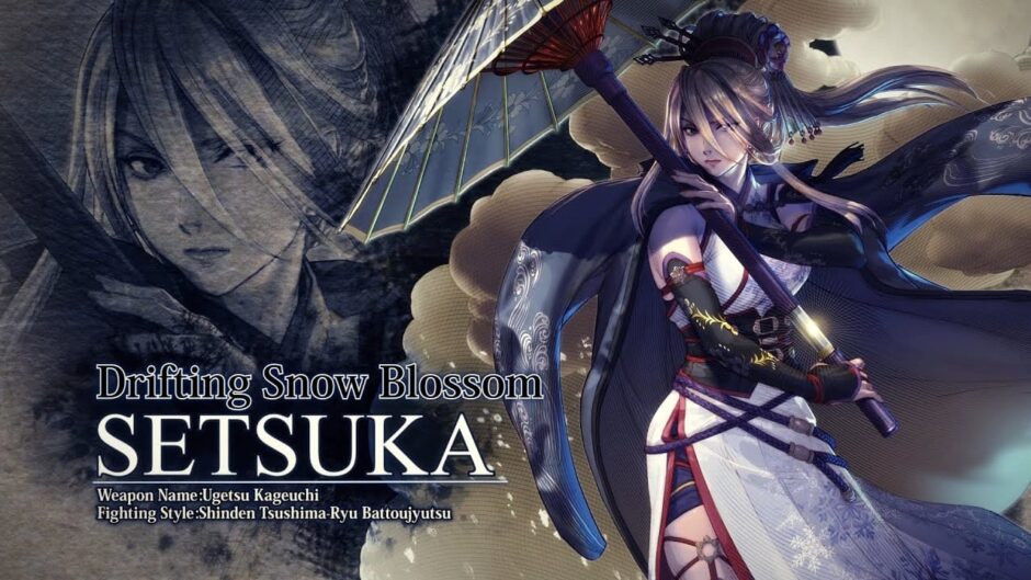 Setsuka die vecht met een paraplu wordt de nieuwe speelbare personage voor Soulcalibur VI