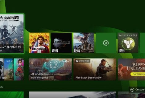 Microsoft test 4K user interface voor de Xbox Series X