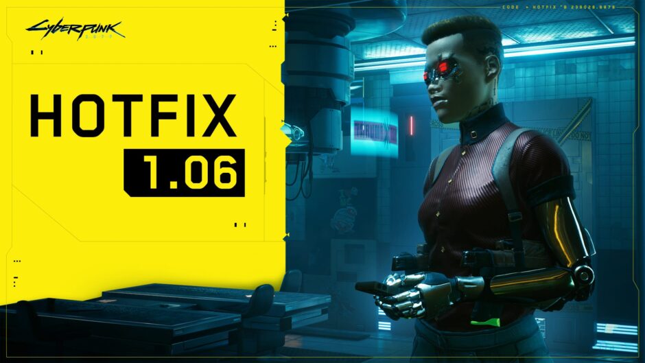 Update 1.06 van Cyberpunk 2077 nu beschikbaar, lost crashes en corrupte save file-problemen op