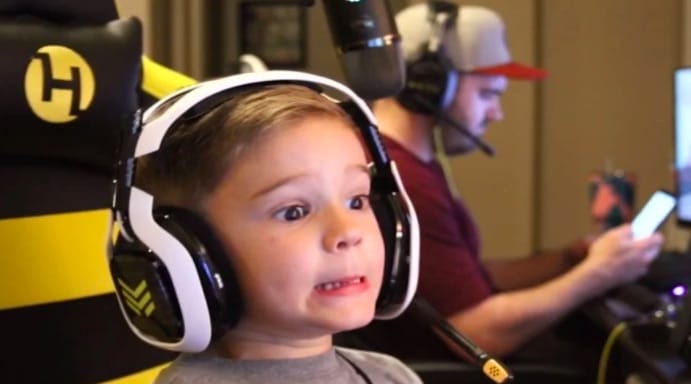 6-jarige Call of Duty-gamer geband tijdens livestream