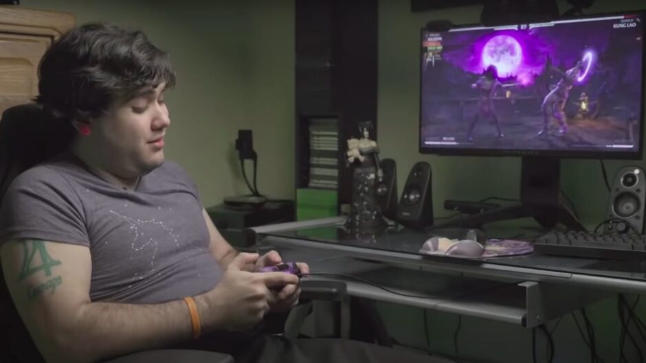Deze gamer is volledig blind, maar geeft jou sowieso een pak slaag in Mortal Kombat