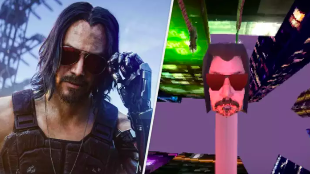 Cyberpunk 2077 als PlayStation 1-game ziet er nog best boeiend uit