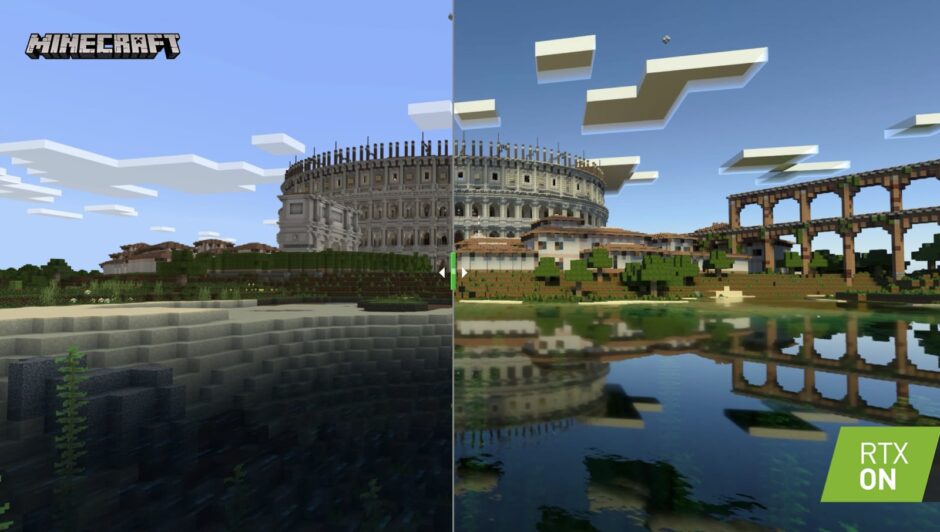 Ray Tracing nu voor iedereen beschikbaar in de PC-versie van Minecraft – Trailer