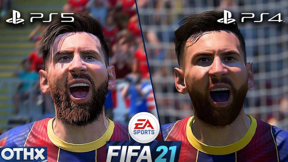 Video van FIFA 21 toont het gigantische grafische verschil tussen de PS4 en PlayStation 5-versie