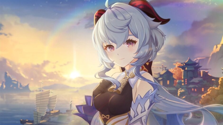 Speelbare personage Ganyu laat haar ijsaanvallen zien in nieuwe trailers van Genshin Impact